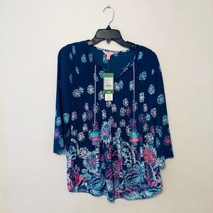 Lilly Pulitzer Marlina Blouse - Gypsea Girl | XS